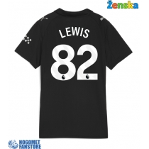 Manchester City Rico Lewis #82 Gostujuci Dres za Ženska 2025-26 Kratak Rukav